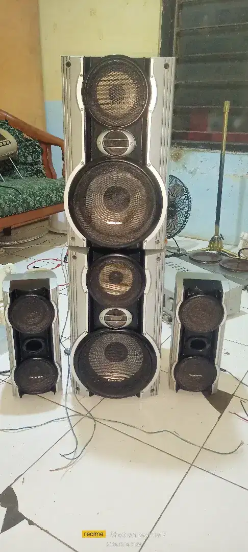 speaker panasonic 28 inc plus midl 1set