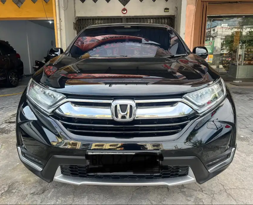 (TDP 46 JUTA!) Honda CRV 1.5 TC Prestige CVT Hitam Mutiara 2017 [CR-V]