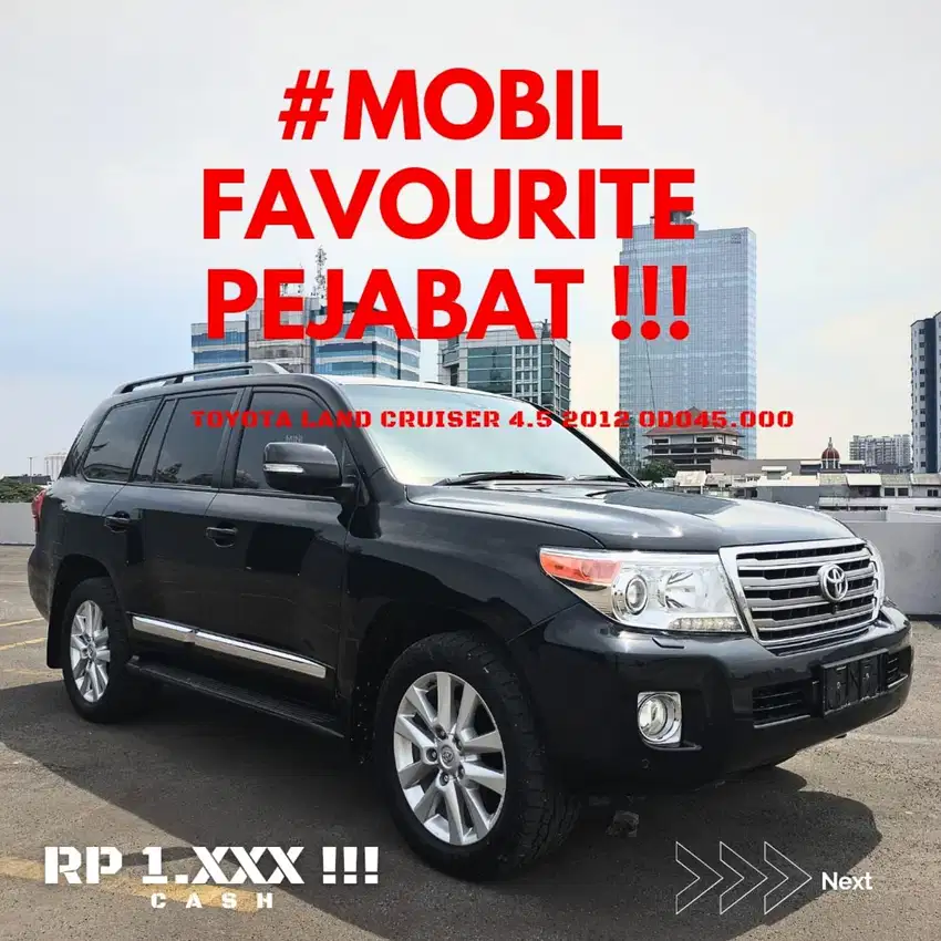 [TERAWAT] Toyota Land Cruiser 4.5 2012