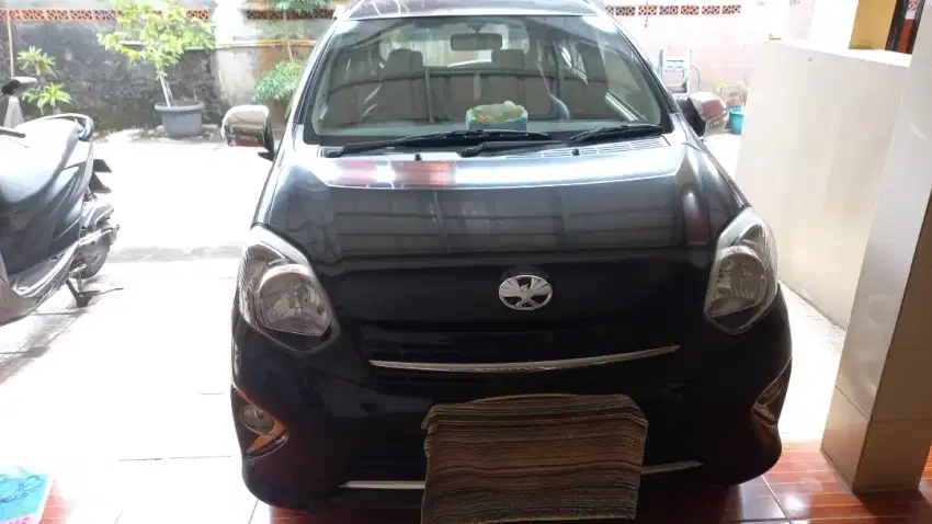 Toyota agya g mt 2015 hitam,a/n sndr