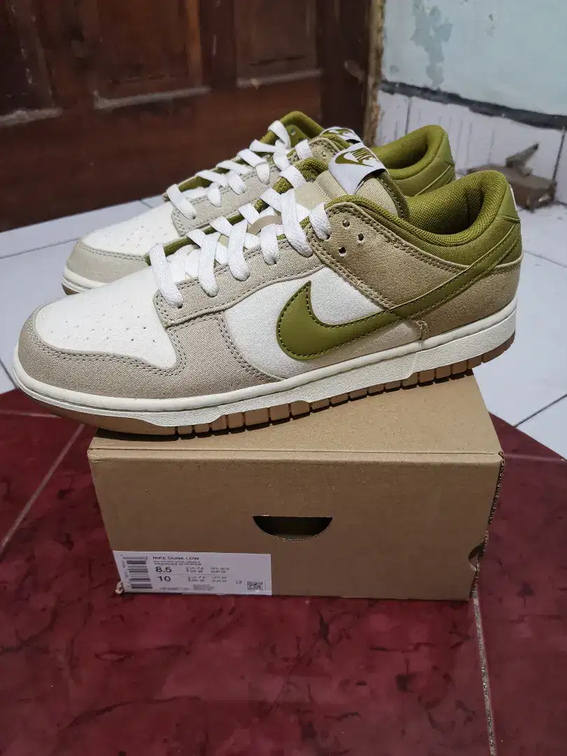 Nike SB Dunk Low Canvas Mix Leather Size 42 Kondisi New BNIB Original