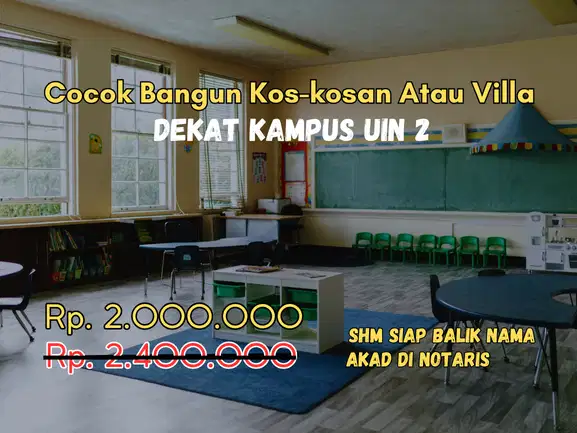 SHM Kapling Dekat Kampus UIN 2: Rasa dan Investasi!