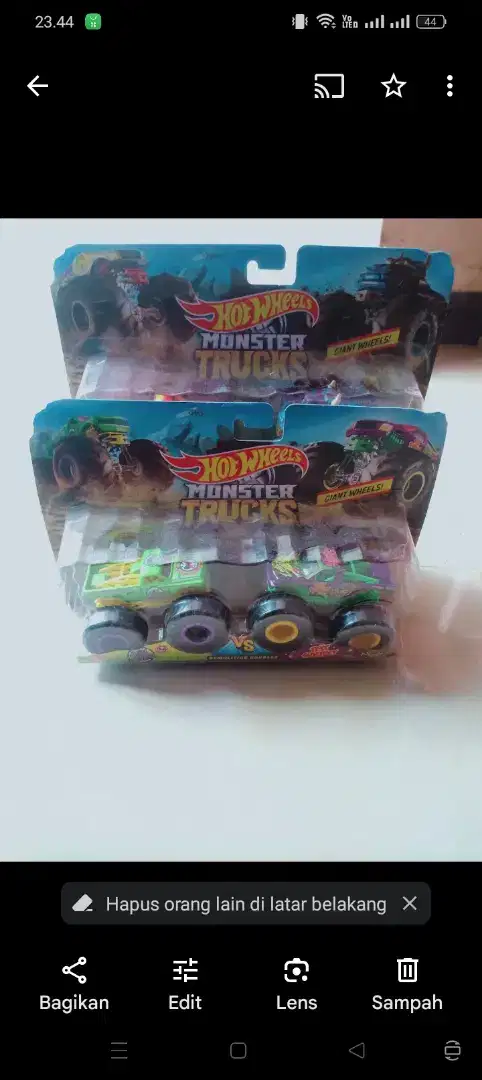 Hotwheels monster trucks double