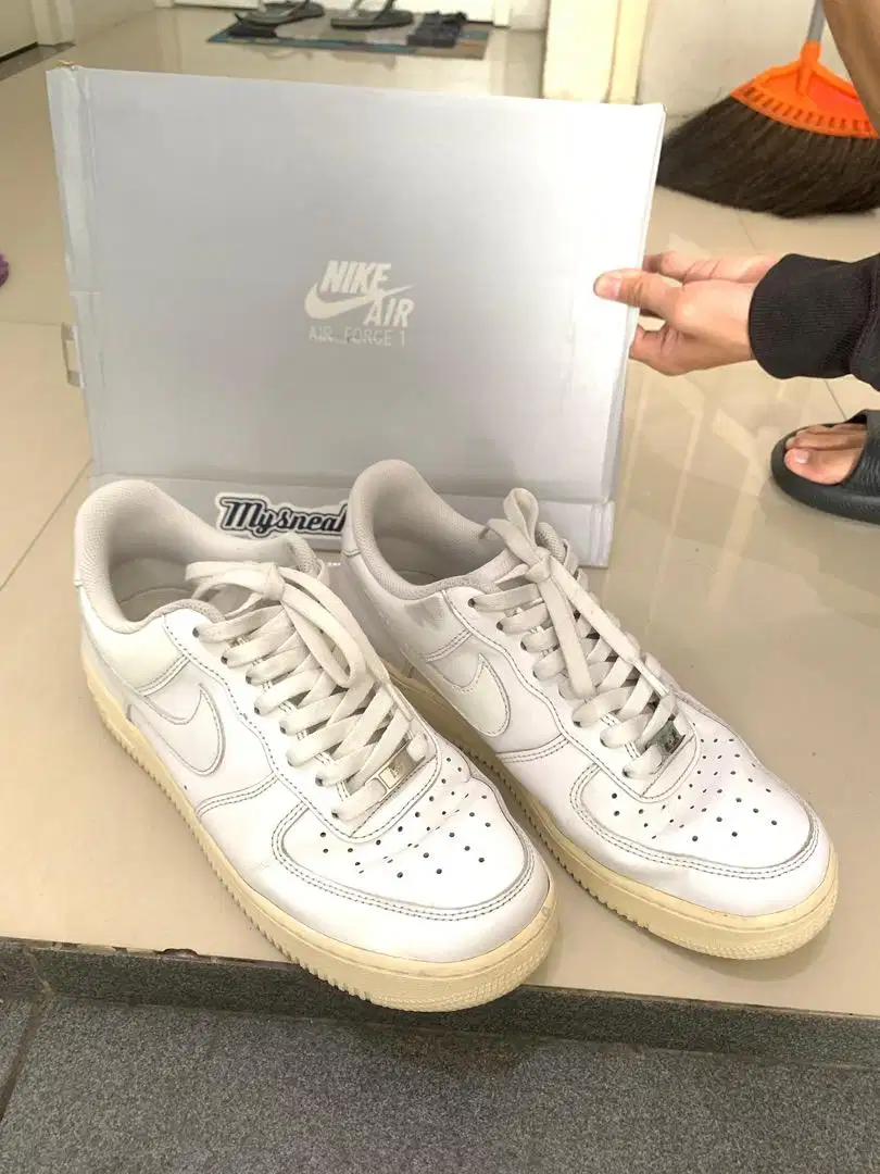 Nike Air Force White Sz 43 ORI, NO FAKE