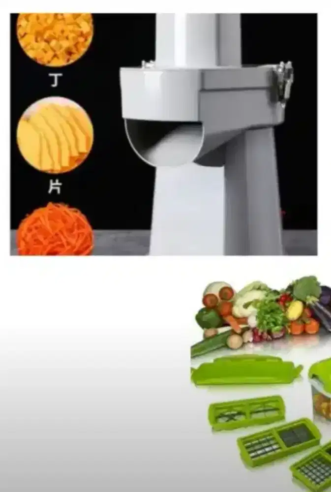 (KRANGGAN TEKNIK)alat pemotong buah sayuran jadi dadu, stik