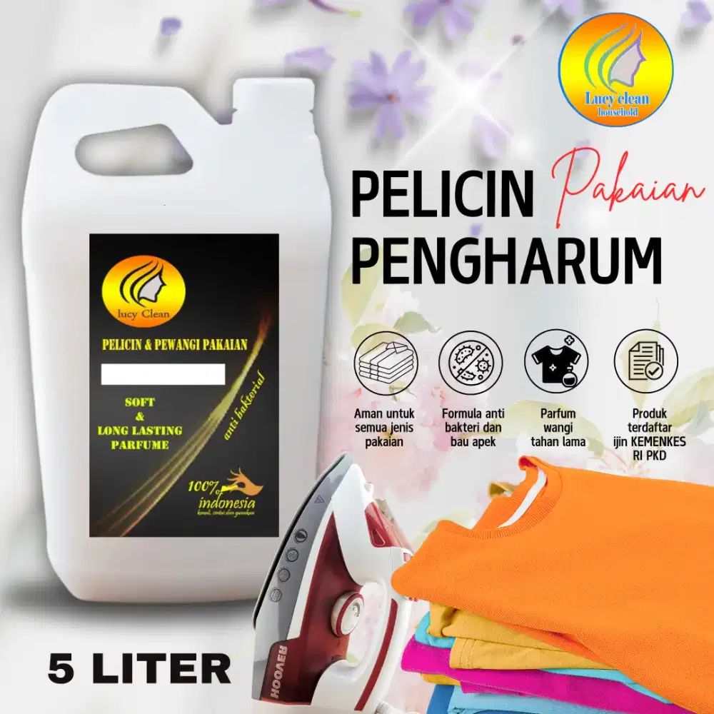 Pelicin pengharum pakaian ( setrika )