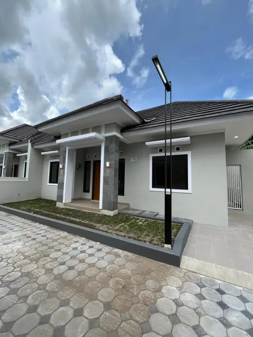 Rumah Modern 1 Unit Terakhir 3 Menit Ke Jalan Solo Dekat Bogem Kalasan