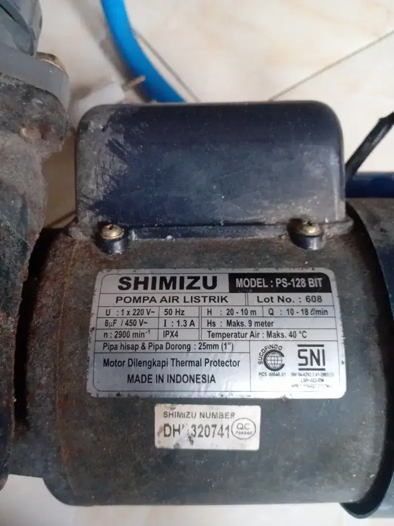 sanyo dijual merk simizu