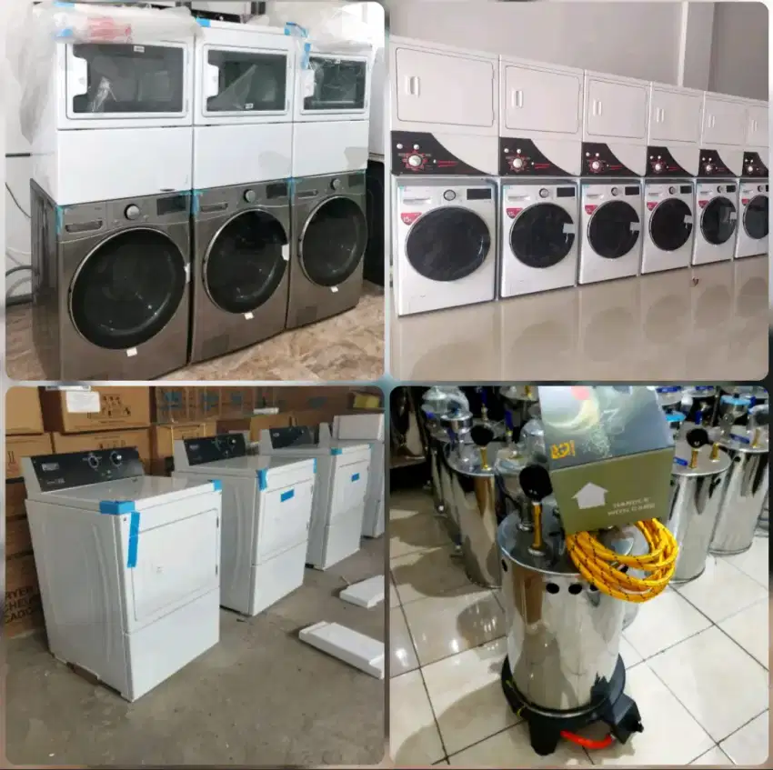 Mesin Laundry / Paket Lengkap Usaha Laundry