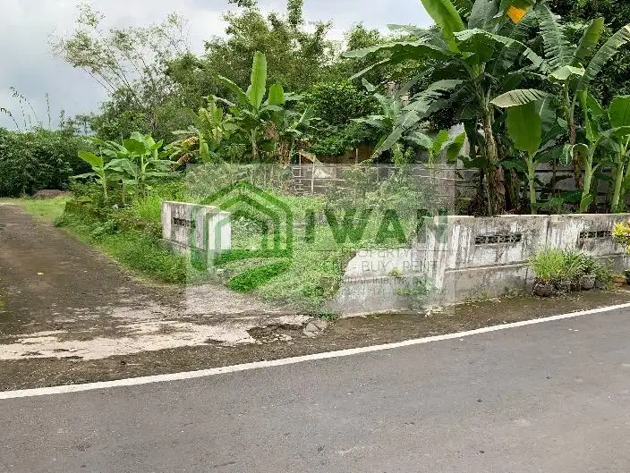 Tanah Pekarangan/Kering Bagus Hadap 2 Jalan Dekat Exit Tol