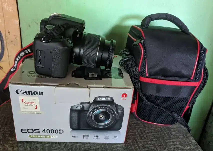 Canon 4000d (COCOK YOUTUBER/ TIKTOKER)