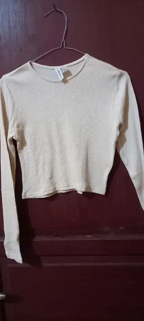 Crop cream H&M Size S