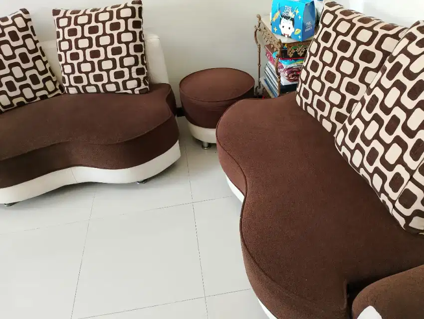 Dijual sofa bekas, masih mulus g ada robek