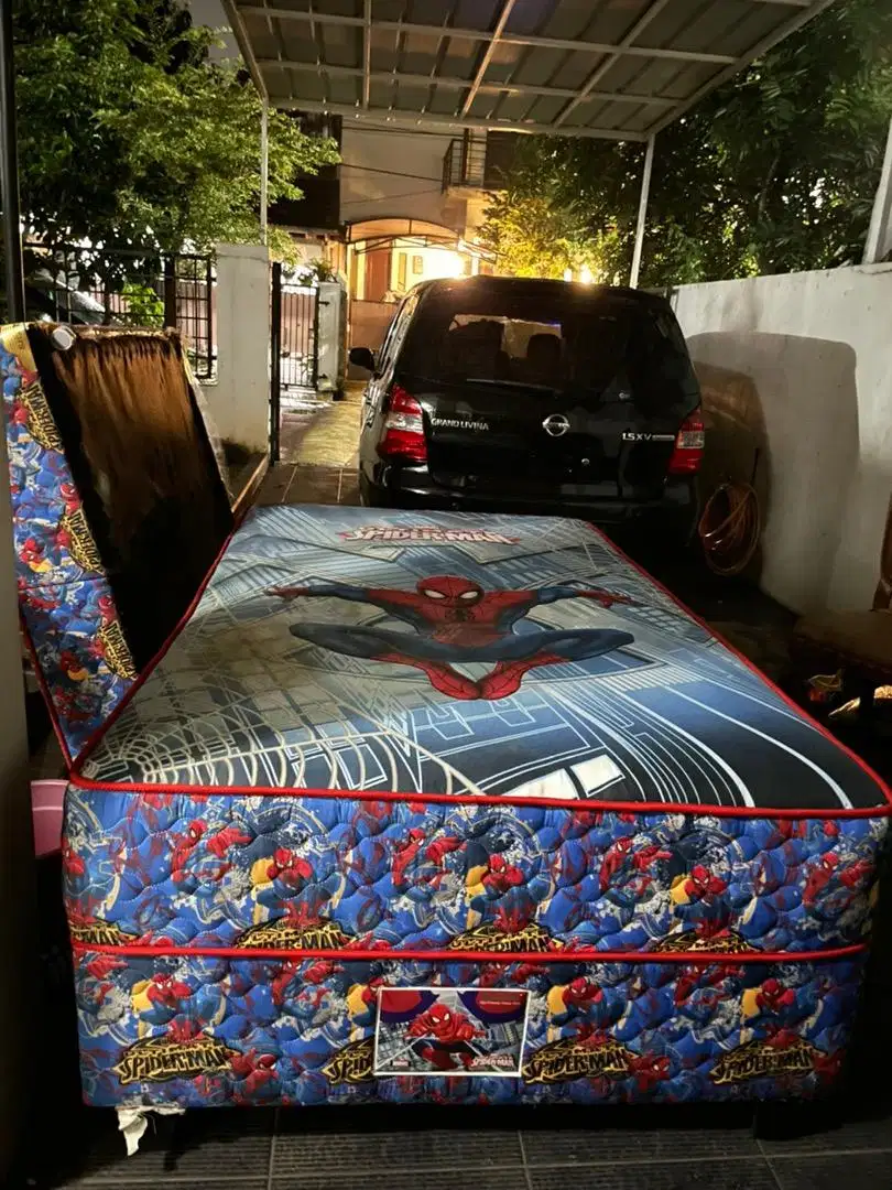 Kasur Spiderman Lemari Spiderman Meja Belajar Spiderman