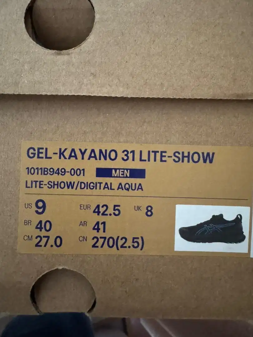 Asics Gel Kayano 31- Lite Show