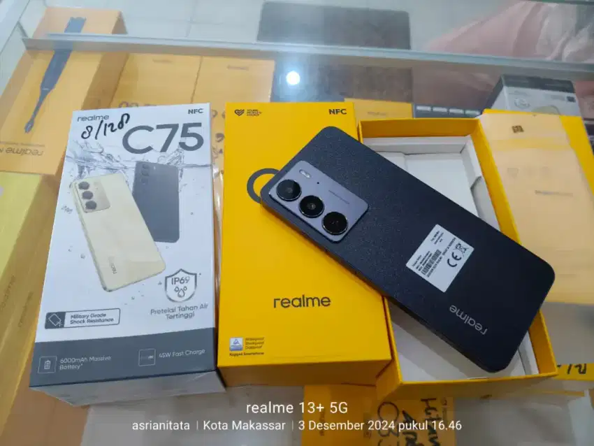 REALME C75 RAM 24/128 BATERAI 6000 MAH