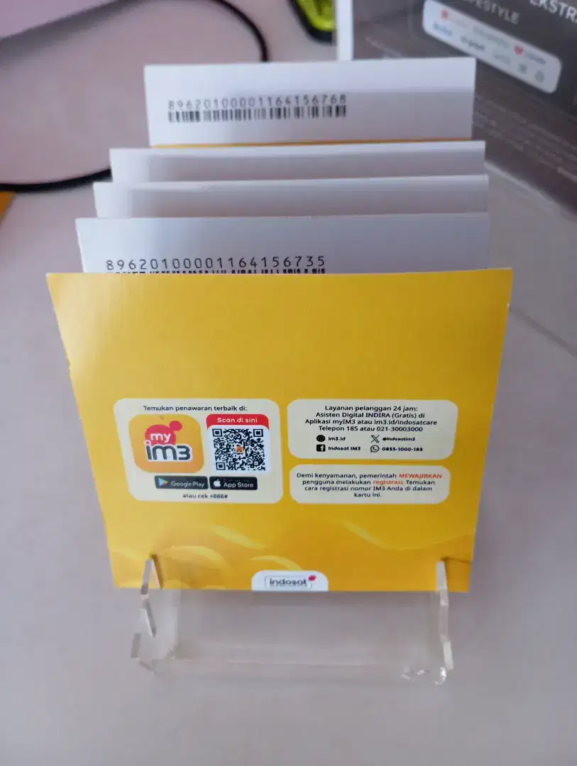 KARTU KUOTA INDOSAT 6 BULAN 50GB/BULAN 24 JAM