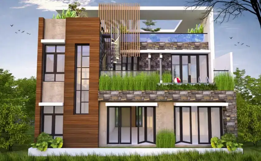 Dekorasi rumah arsitek desain interior kontraktor desain taman