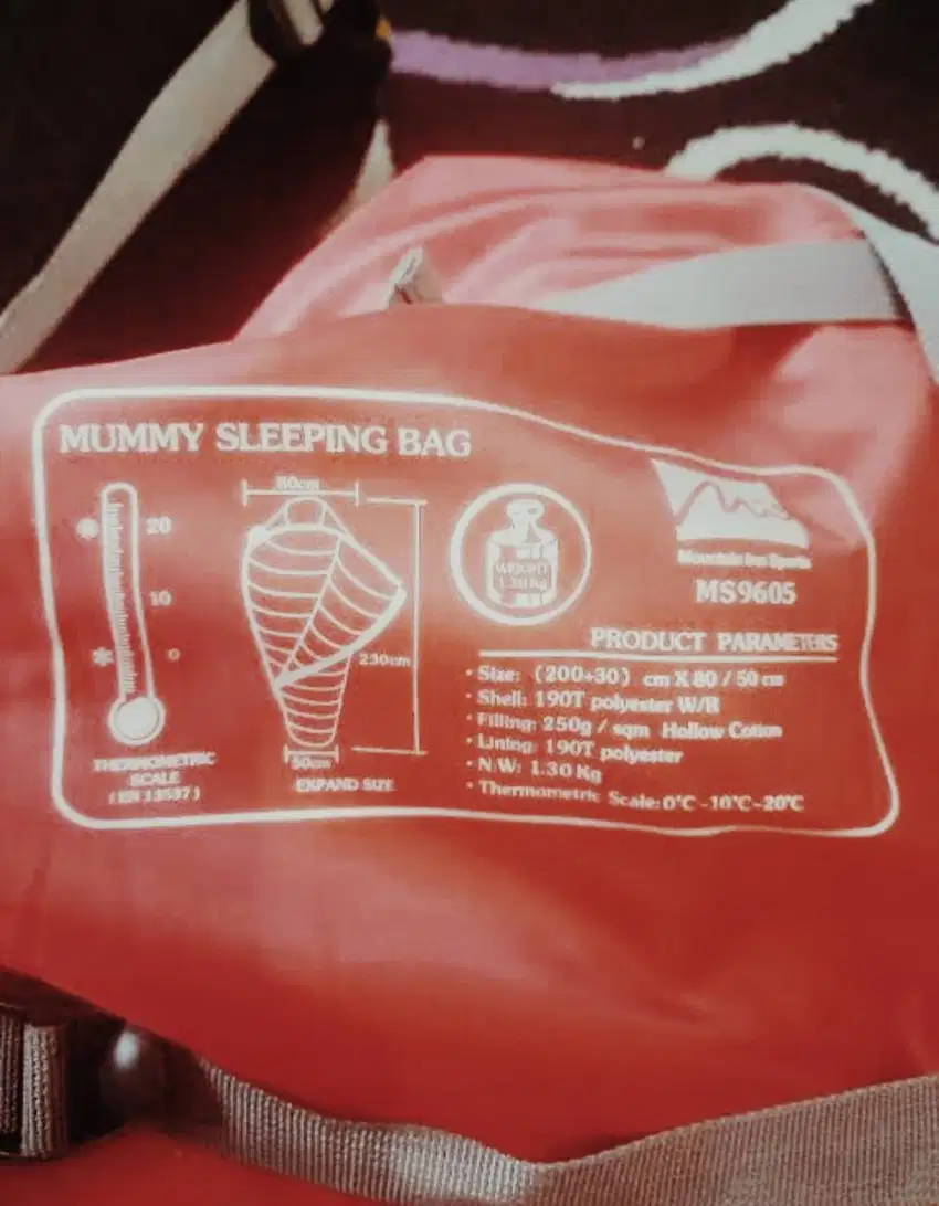 Jual Mountain inn sport sleeping beg Mummy Kantung tidur