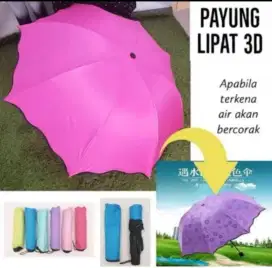 Payung lipat 3D otomatis