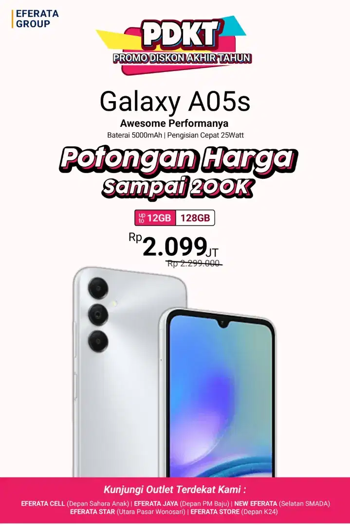 Samsung Galaxy A05s ram 6+6 /128