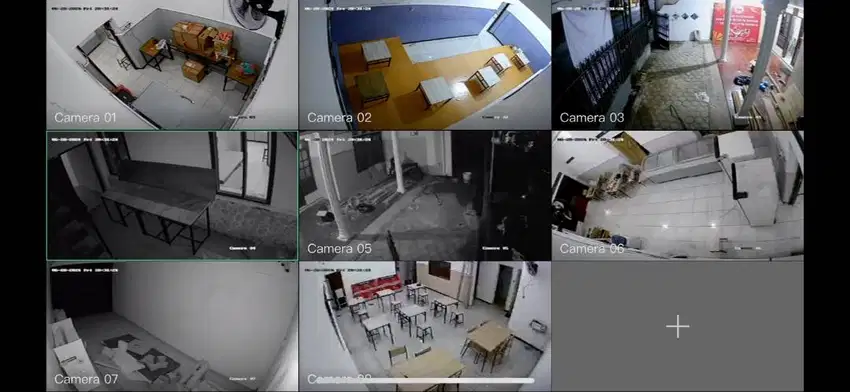 Cctv dengan 3 merk dan penyimpanan yg luas