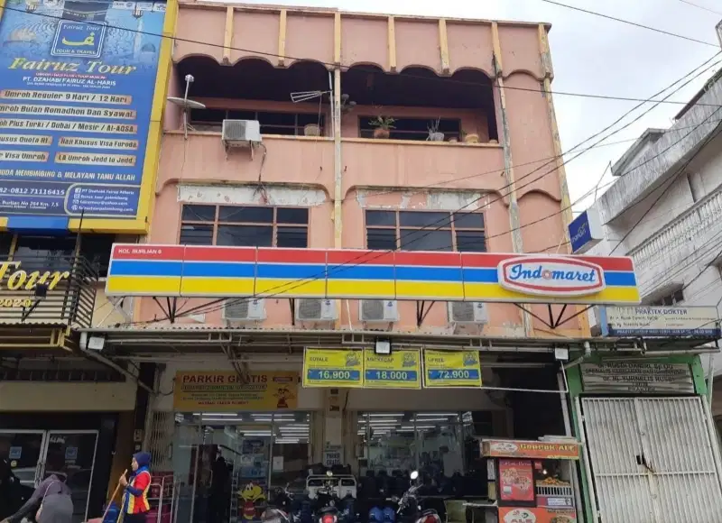 Dijual 2 Unit Ruko Gandeng Jalan Kolonel H Burlian Palembang