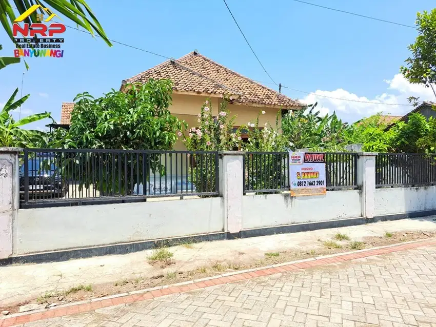 Dijual Rumah Hunian Luas di Belakang SMAN 1 BANYUWANGI