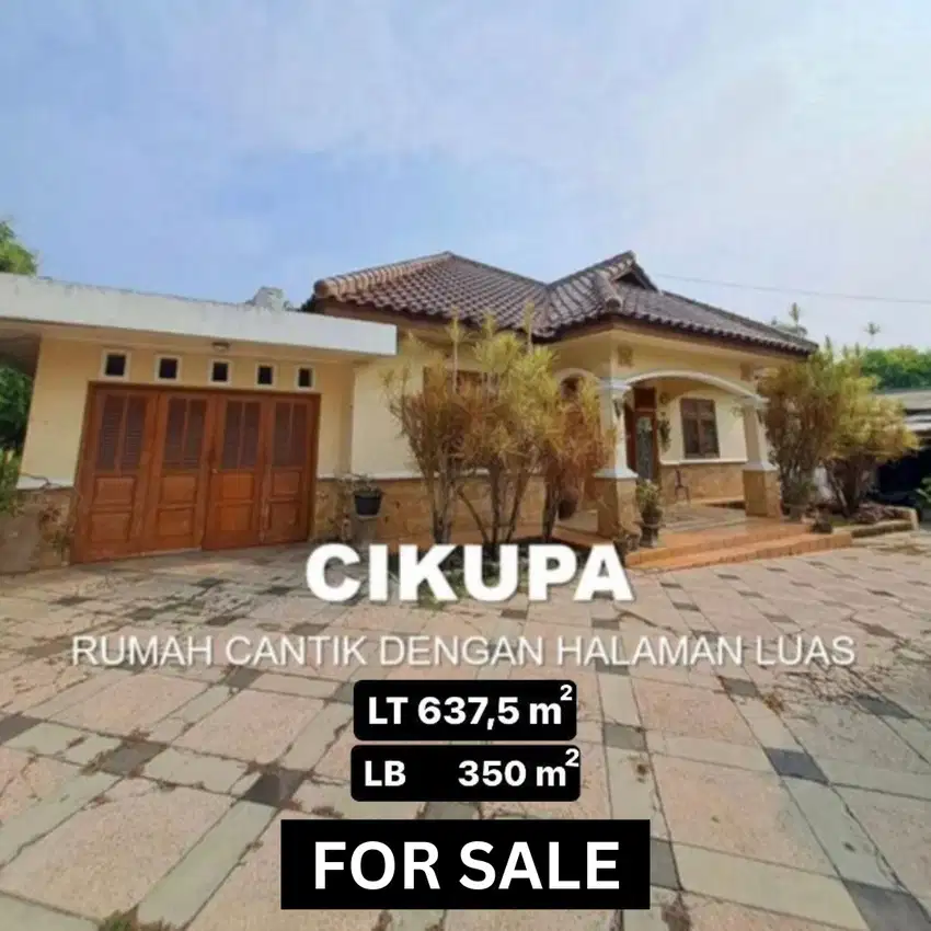 Rumah Asri Siap Huni nempel CITRA RAYA  Cikupa Tangerang