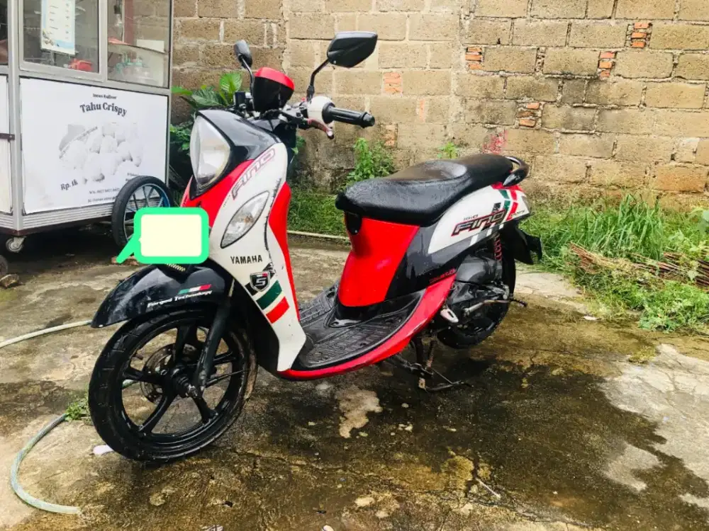 Yamaha Fino tinggal gas