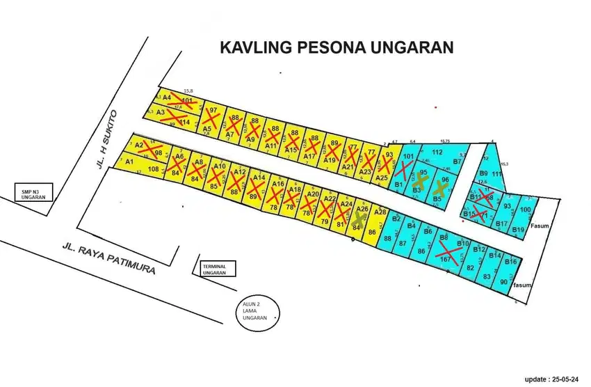 Kavling murah lokasi super strategis Kavling Pesona Ungaran