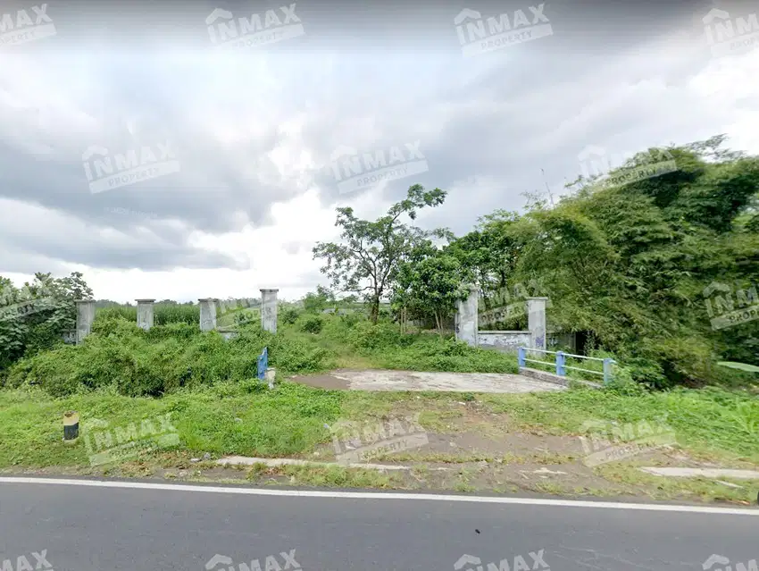 Tanah Sawah Luas 15.497 m2 di Pakisaji Malang, Nol Jalan Raya