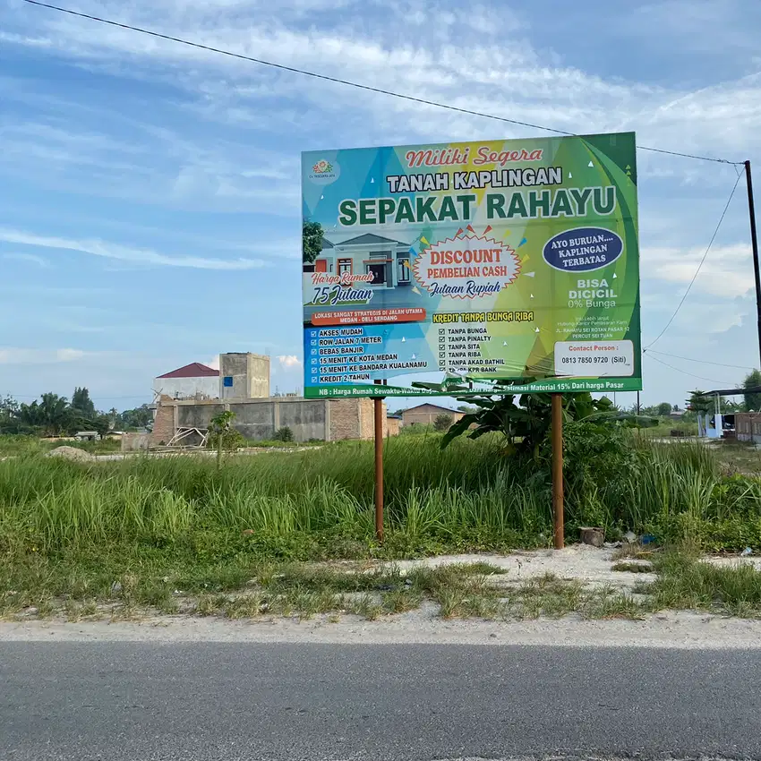 tanah kavling murah Medan tembung.