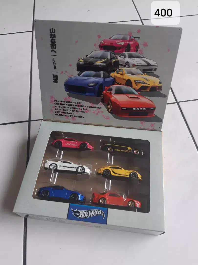 Hot Wheels Streets of Japan pack JDM Original isi 6 pcs