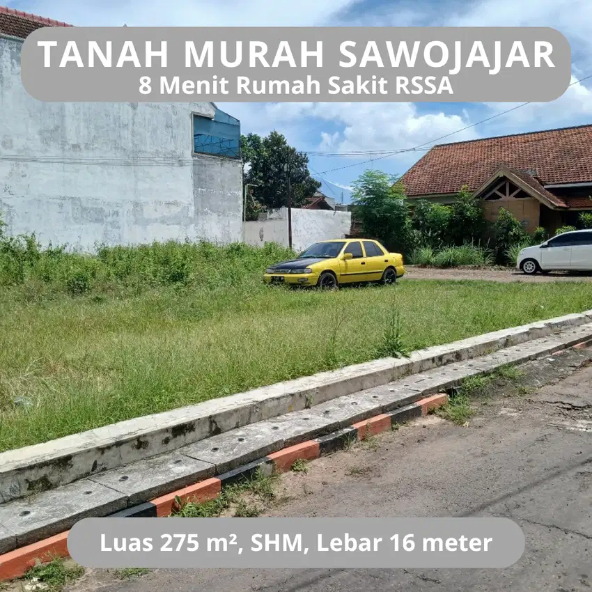 Jual Tanah Murah Sawojajar Kota Malang