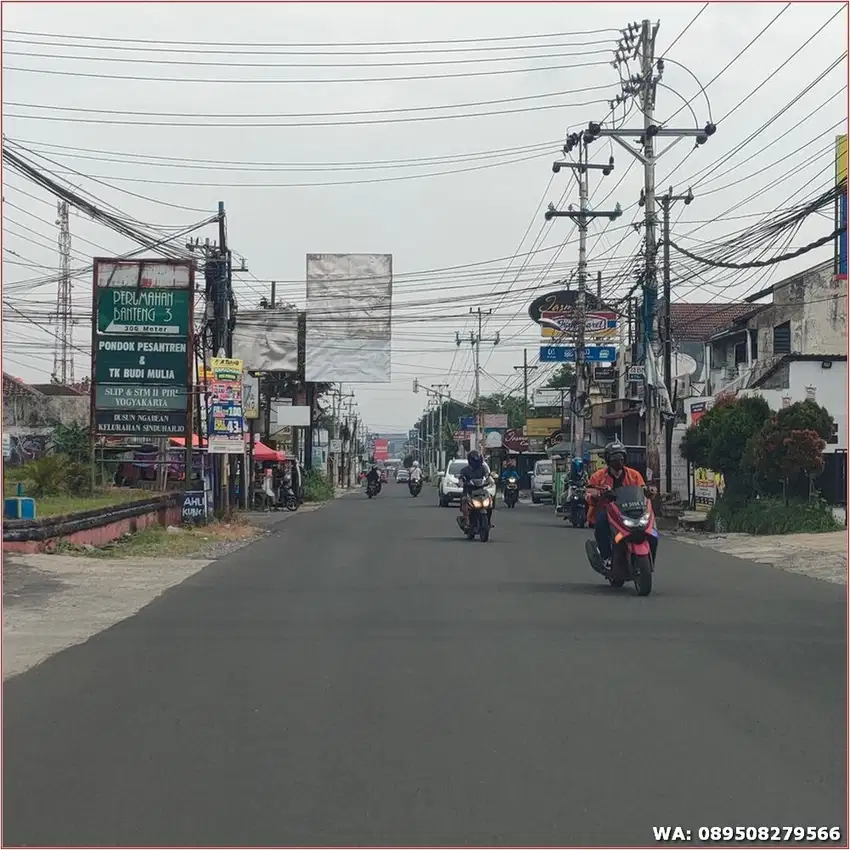 Tanah di Banteng Utara Superindo Jakal Cocok Untuk Kosan/Homestay