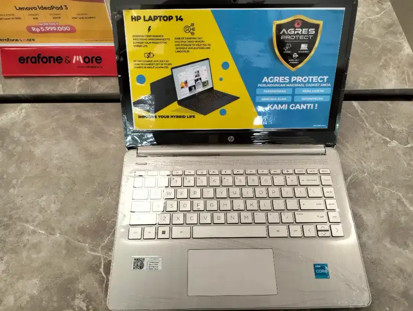 Promo Laptop HP 14S-DQ5127TU I3 8/512