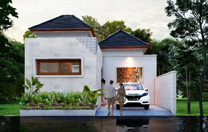 Villa 1 lantai murah di kawasan komplek expat di Mumbul Nusadua