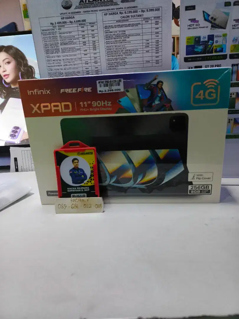 Infinix XPAD 4/256 4G ATLANTIS DAHSYAT