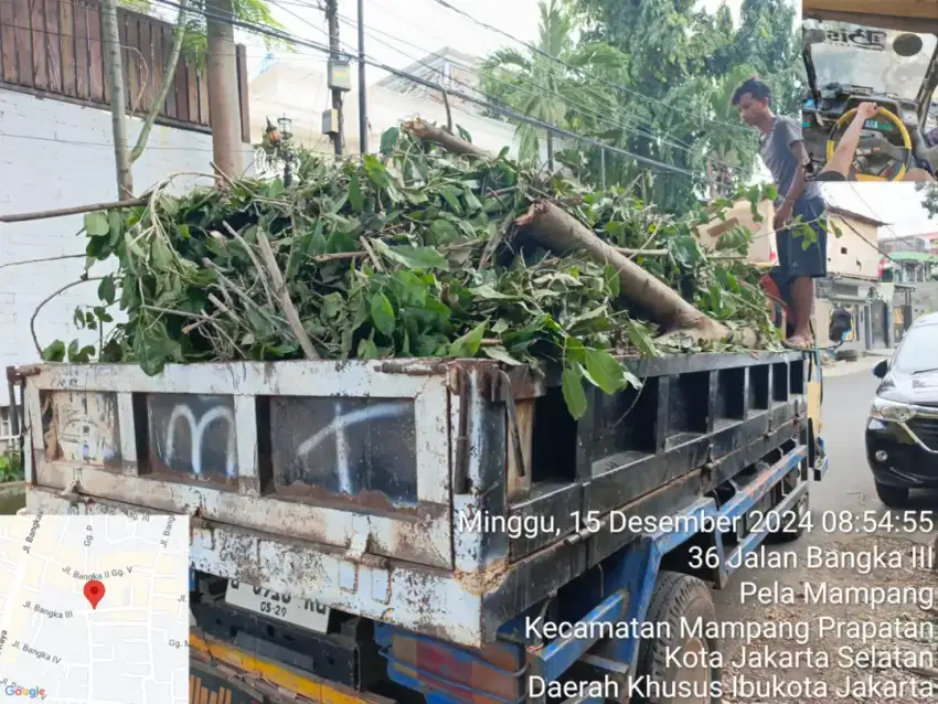 Jasa buang puing angkut sampah