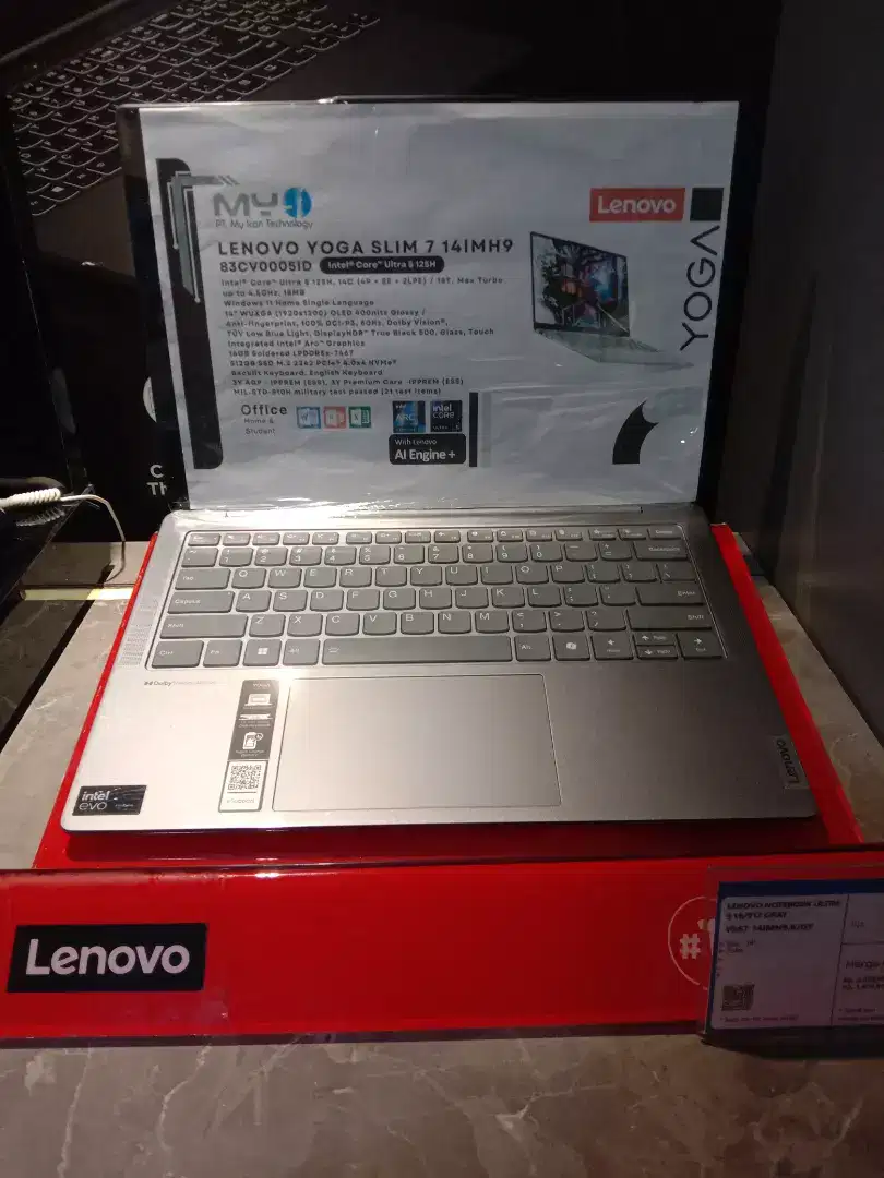 Promo Cicilan Tanpa Kartu Kredit Laptop Lenovo 16/512GB (Ultra 5)