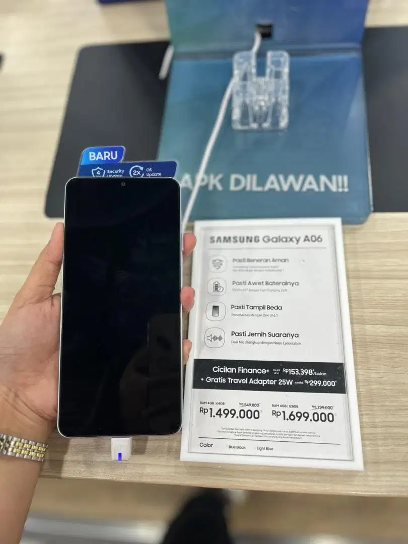 Samsung A06 64 GB promo cicilan homecredit Mulai 200 ribuan Cukup KTP