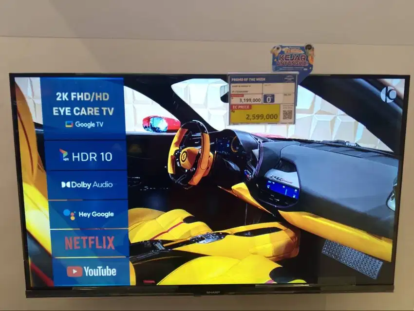 Sharp LED Google TV Bisa Cicilan