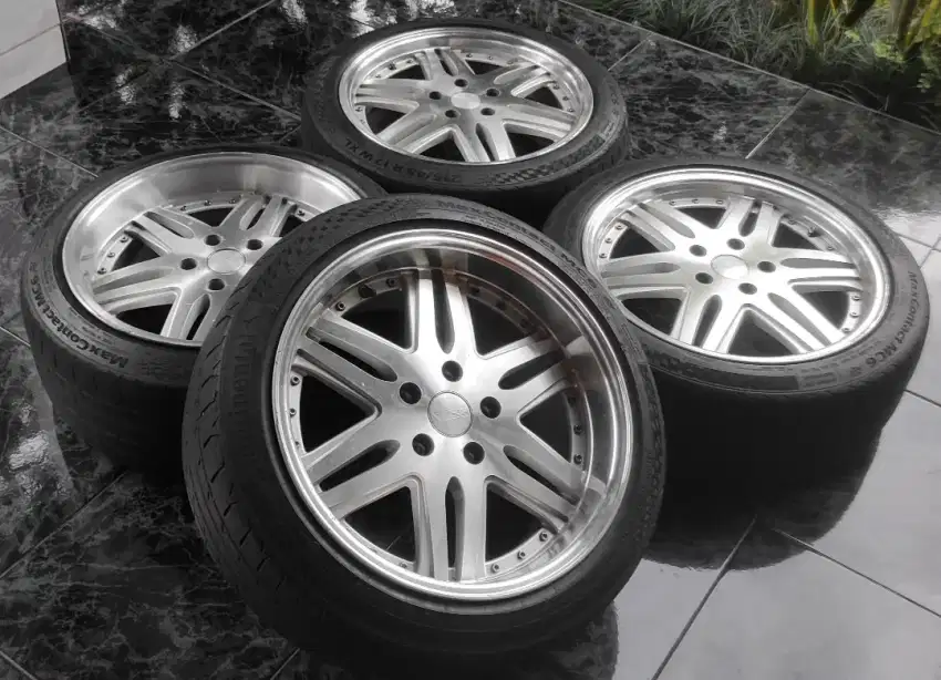 Velg HSR r17 5x114 apv grandmax civic Terios taruna