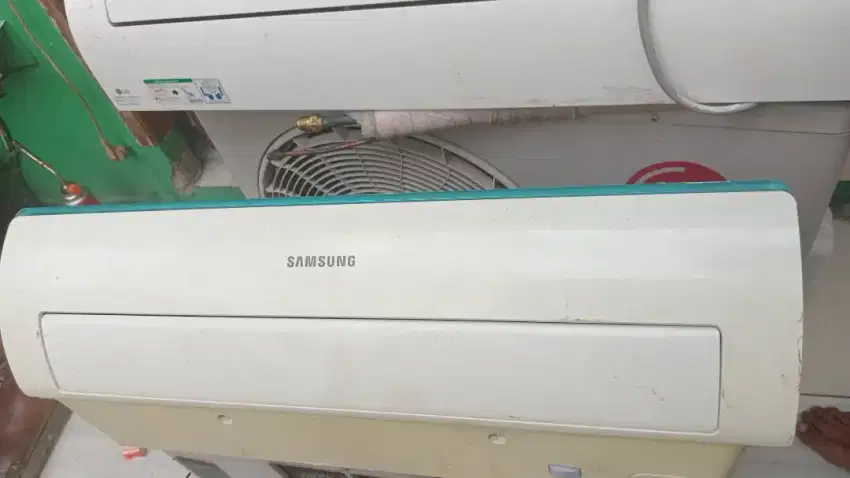 Ac samsung 3/4pk bekas dingin plus pasang