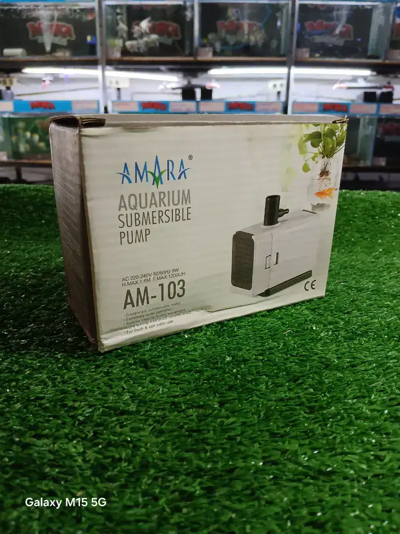 Amara AM-103 Pompa Kolam Pompa Aquarium Celup Submersible Water Pump