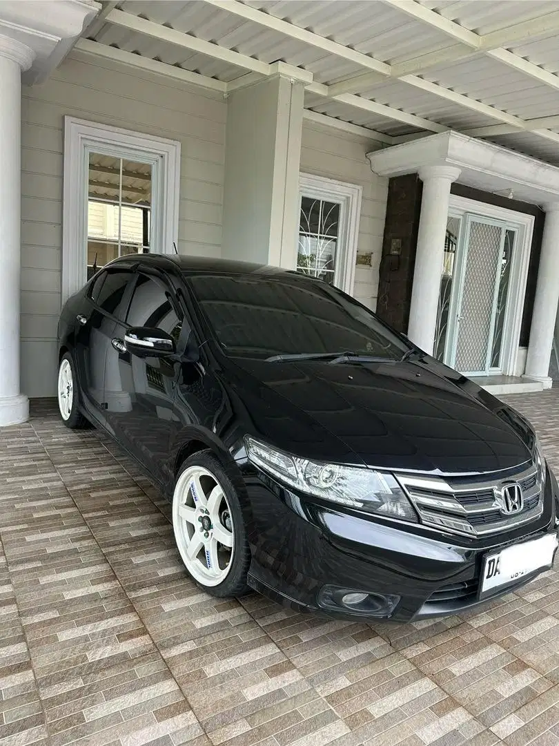 Honda City 1.5E AT 2012 Hitam Low Km