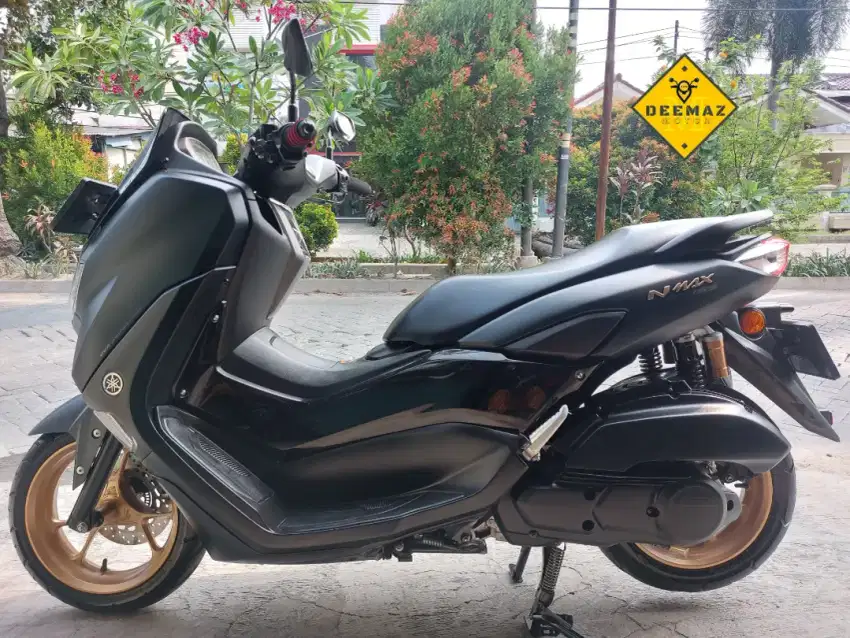 (DP 500)‼️ Plat B DKI Yamaha NMax Keyless Connected Hitam Mulus 2022