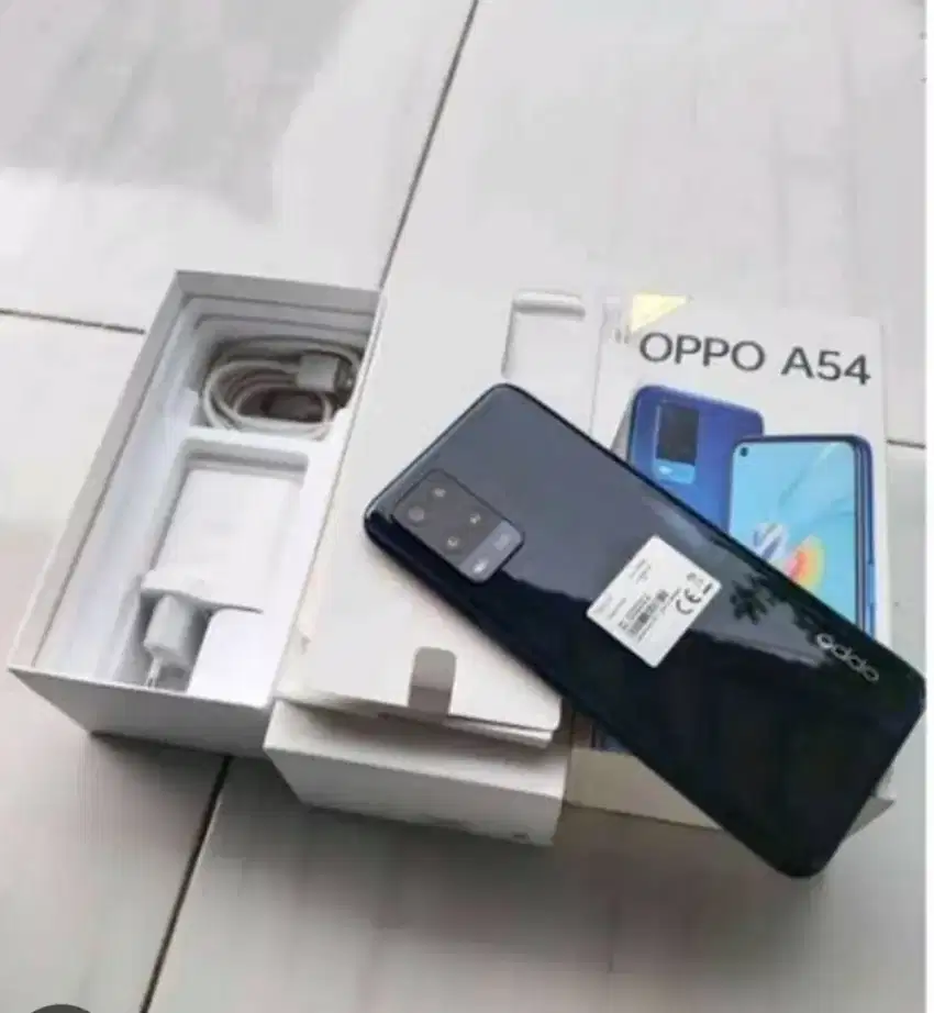 Murah hp Oppo A54 6/128 lkp mulus normal, BS kredit