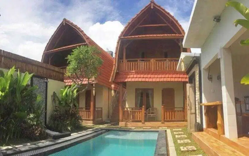 Dijual villa joglo cangggu